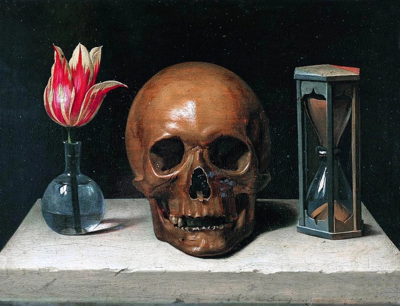 Natura morta con teschio - Musée de Tessé, Le Mans